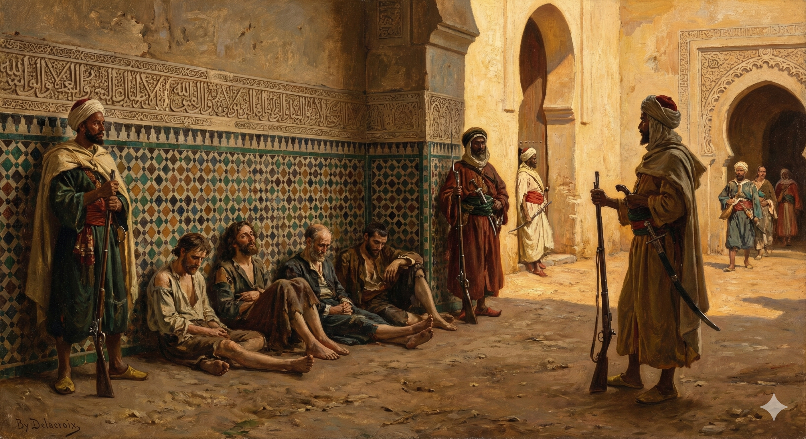 Illustration de la captivité